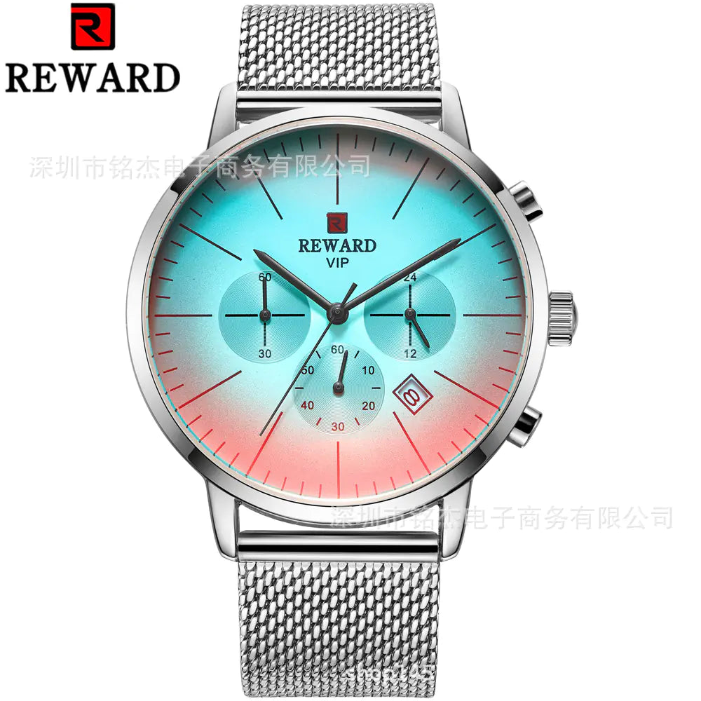 Men's Multifunctional Waterproof Quartz Sports Watch