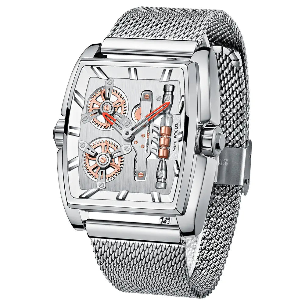 MINI FOCUS Men's Watch with Japanese Movement 0322G