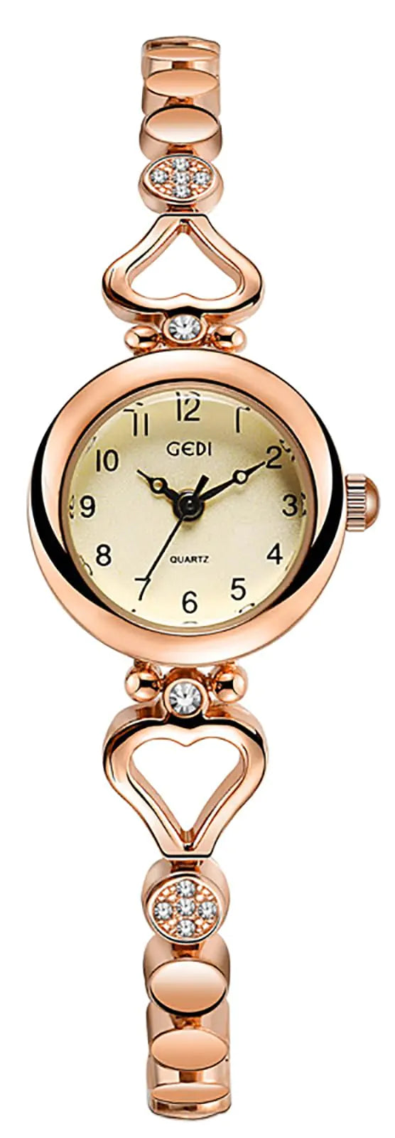 Gosasa Ladies Fashion Quartz Wrist Watches Elegant Watch for Women Waterproof Stainless Steel Strap Luxury Women Watch