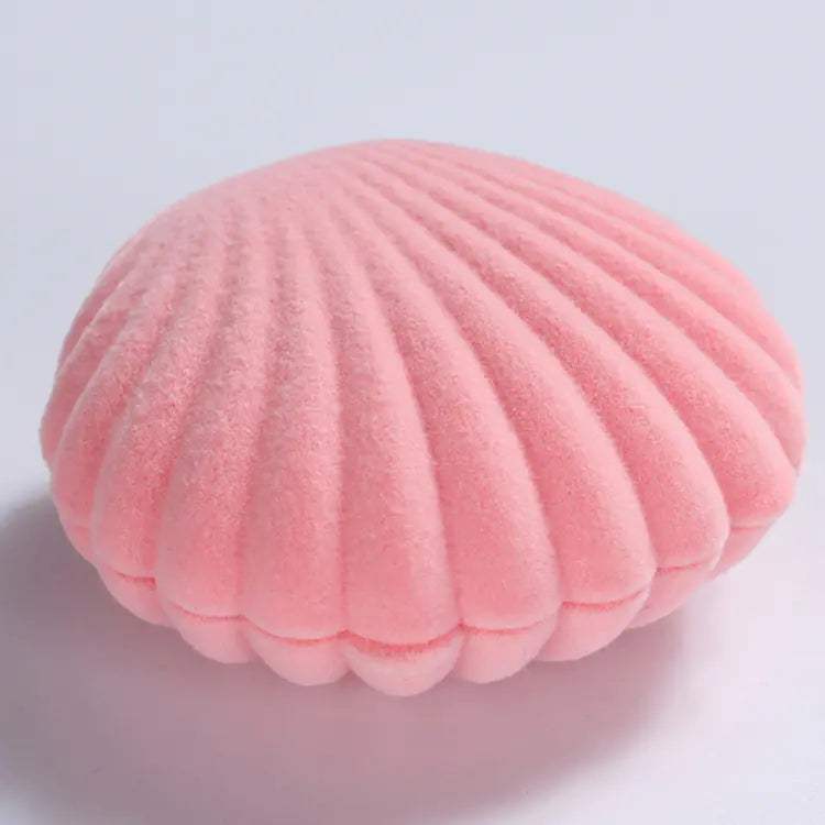 Colorful Shell-Shaped Storage Box for Personalized Necklaces