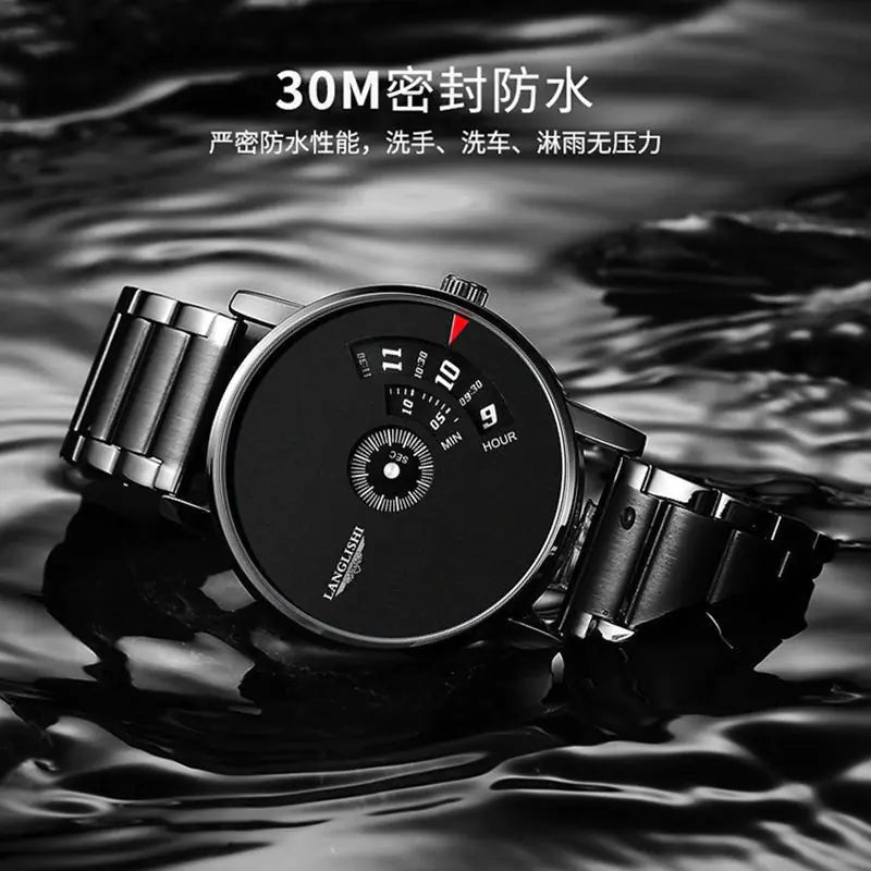 Stylish Waterproof Ultra-Thin Men's Quartz Watch