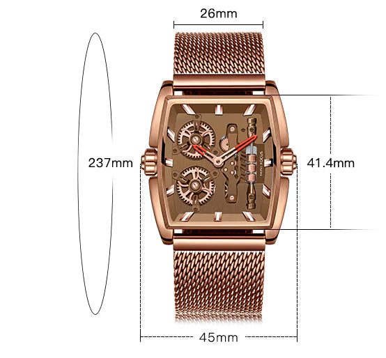 MINI FOCUS Men's Watch with Japanese Movement 0322G