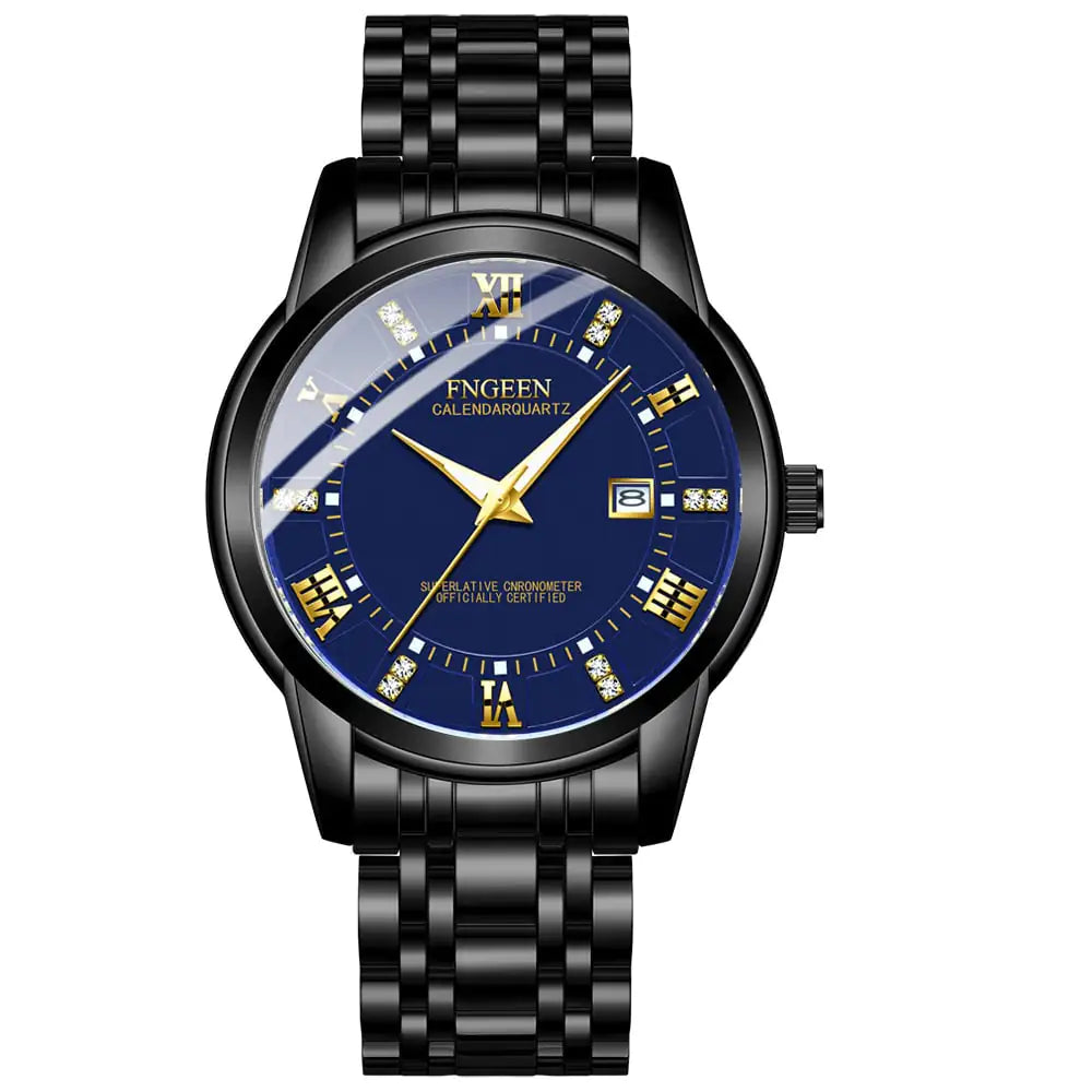 Men's Ultra-thin Waterproof Quartz Business Watch