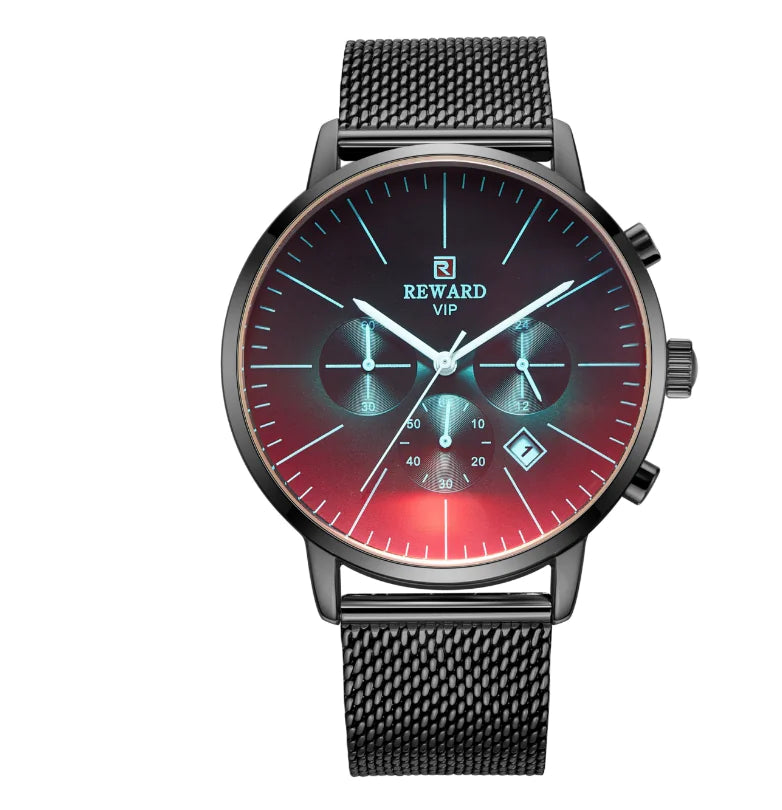 Men's Multifunctional Waterproof Quartz Sports Watch