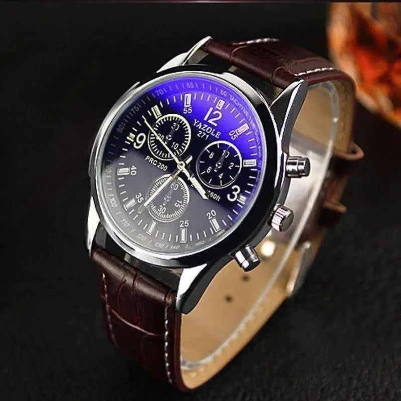 Multifunctional Business Men's Watch - Stylish Waterproof Quartz