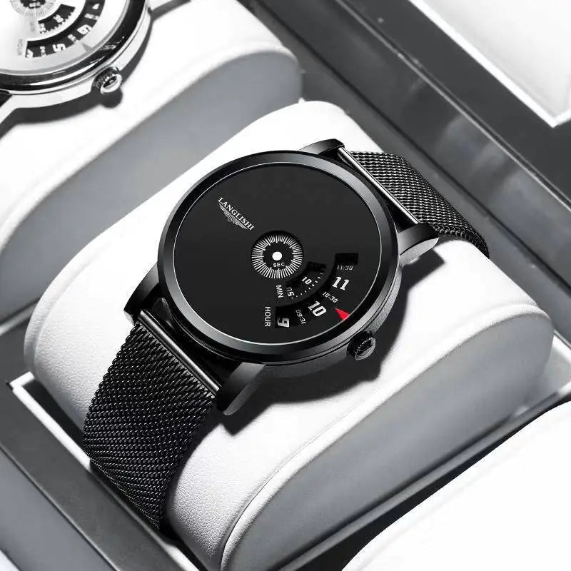 Stylish Waterproof Ultra-Thin Men's Quartz Watch