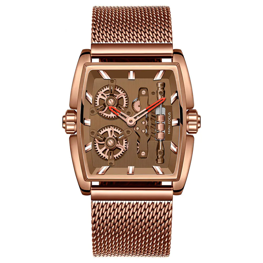 MINI FOCUS Men's Watch with Japanese Movement 0322G